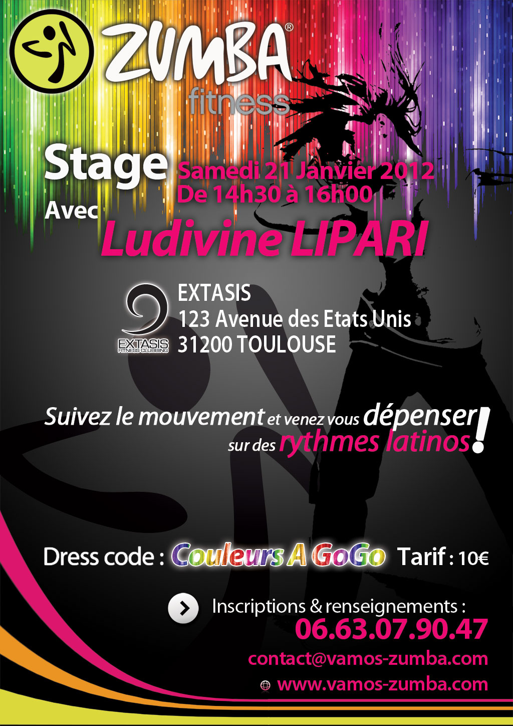 stage zumba toulouse