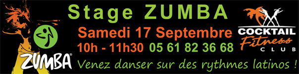 zumba cocktail fitness toulouse grenade