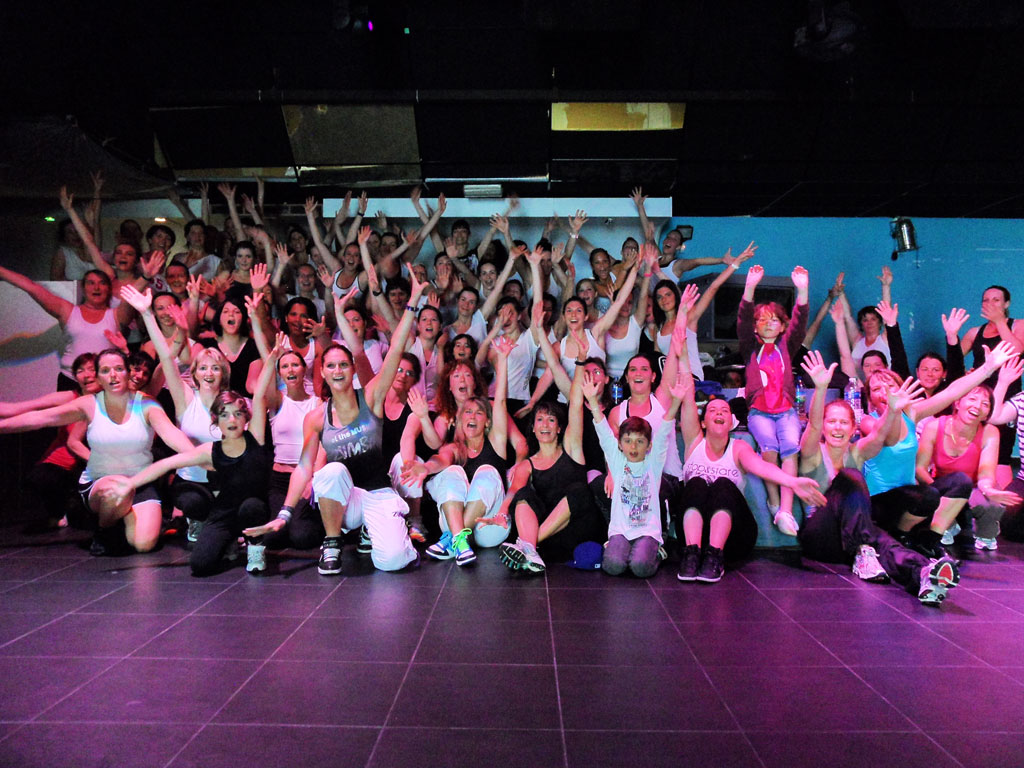 stage zumba dancefloor toulouse